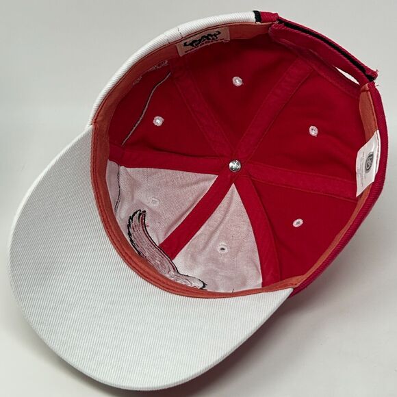 Detroit Red Wings Hat Baseball Cap NHL Ice Hockey 6 Panel Strapback Fan Favorite - Picture 4 of 11